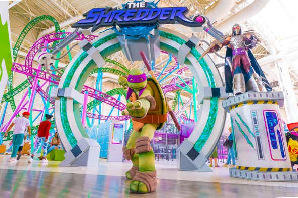 Excursão a Nickelodeon Universe