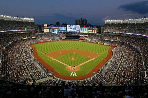 Ingressos para o jogo dos New York Yankees