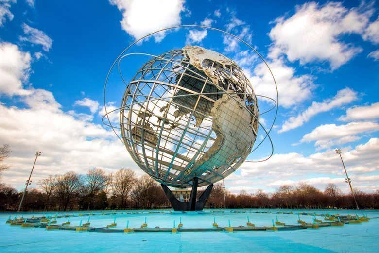 Bola do Mundo no Flushing Meadows Corona Park