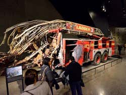 Museu do 11 de setembro, bombeiros torres gêmeas
