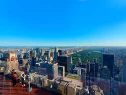Top of the Rock, vista do Central Park