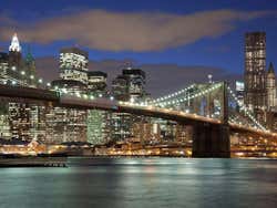 Vista de Manhattan do Brooklyn