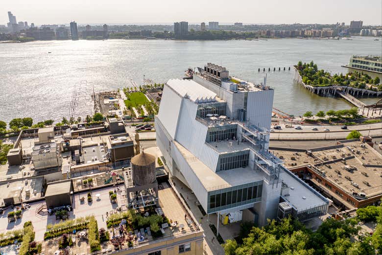 Vista aérea do Whitney Museum of American Art