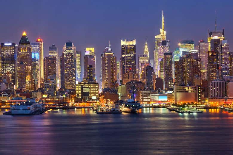 Manhattan à noite
