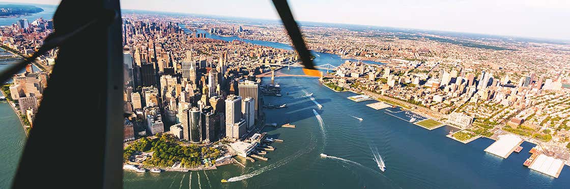 Passeio de helicóptero por Nova York