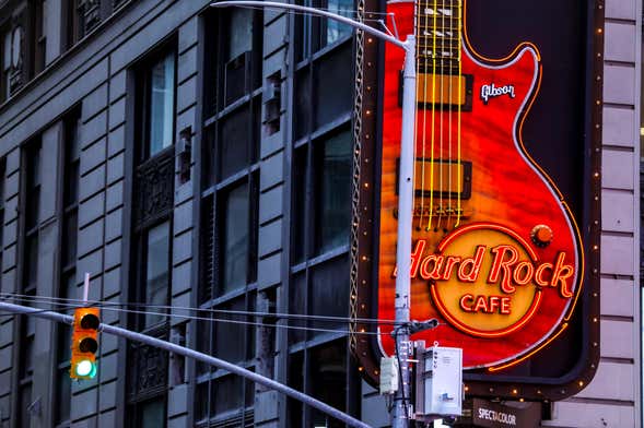 Hard Rock Cafe Nova York com acesso prioritário
