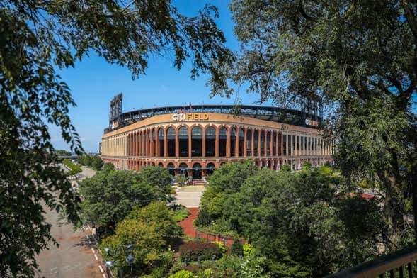 Tour pelo estádio do New York Mets